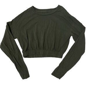 Long-sleeve crop top from twik by Simons